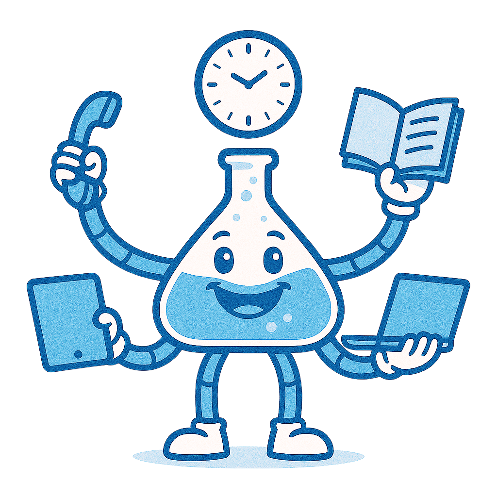Conversational agent bot illustration