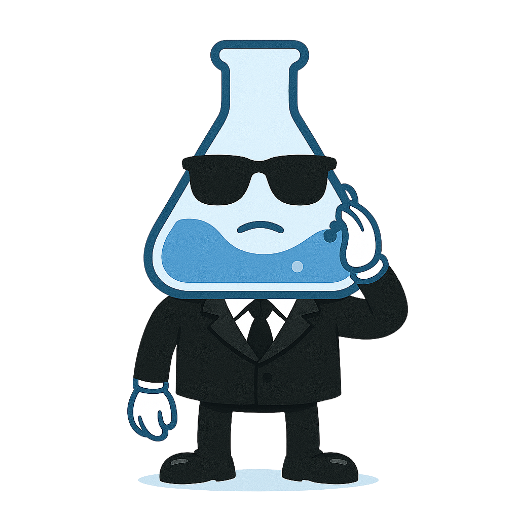 Conversational Agent Mascot with Sunglasses